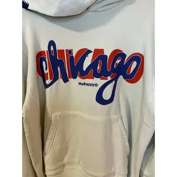 Madhappy Limited Edition Chicago Hooded Sweatshirt Size Unisex Large NWT - Picture 3 of 9